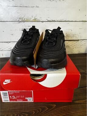 Nike Air Max Fire Black Toddler 13c NIB